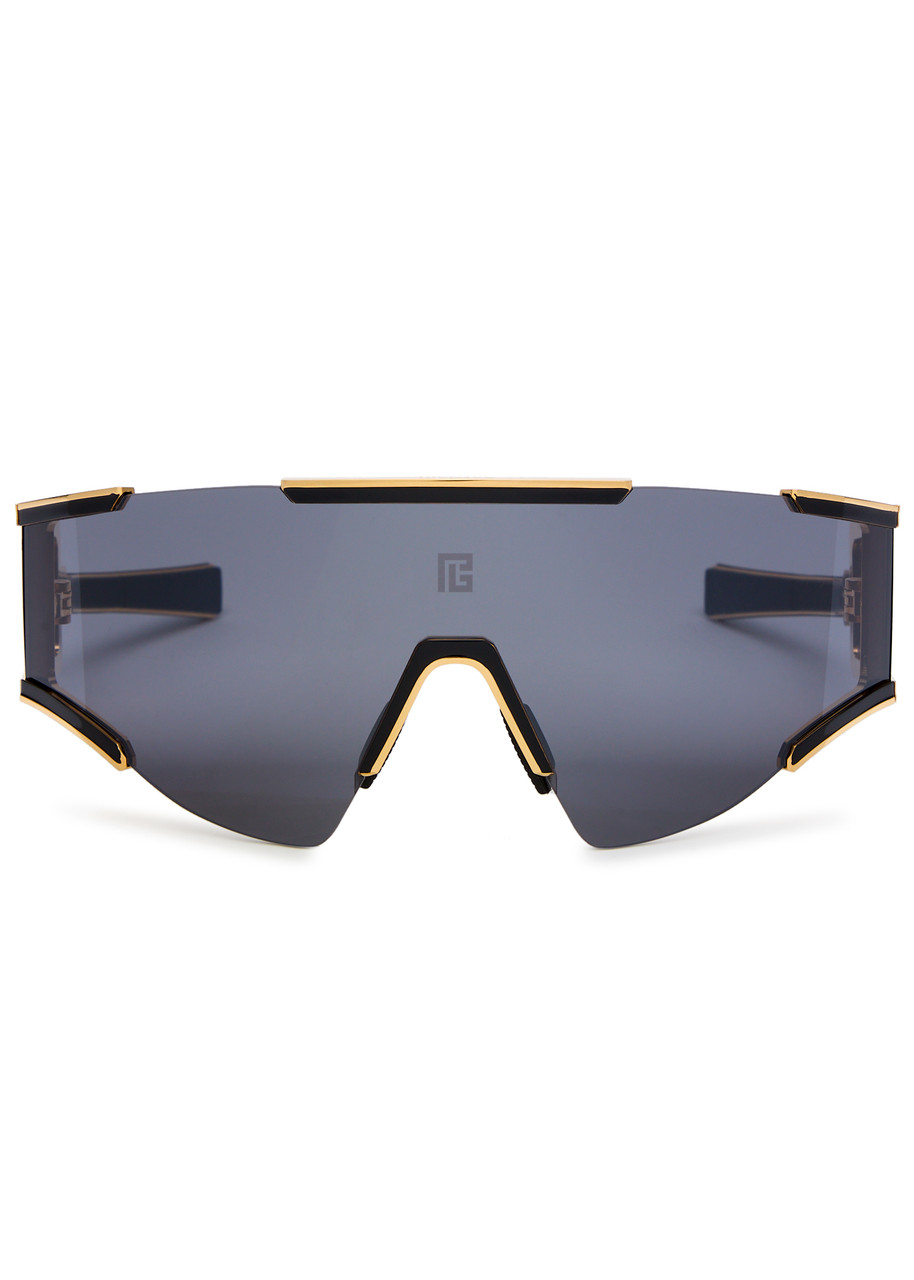 Balmain Eyewear Fleche D-frame Sunglasses In Black