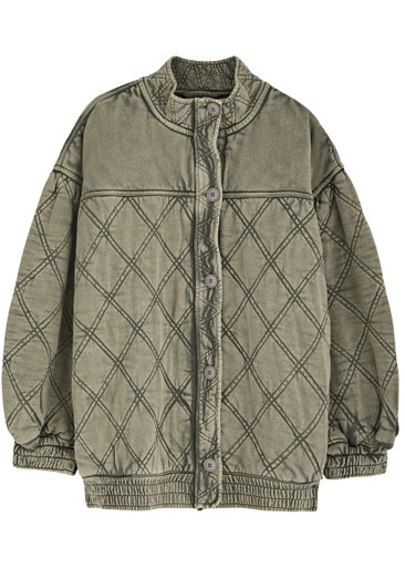 FREE PEOPLE Juno quilted cotton jacket Harvey Nichols