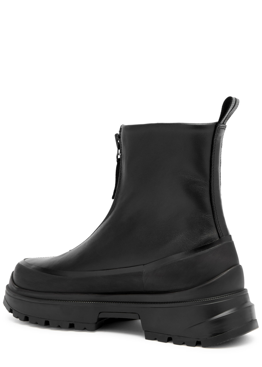 Canada Goose Woman Ankle Boots Black Size 8 Leather In Black