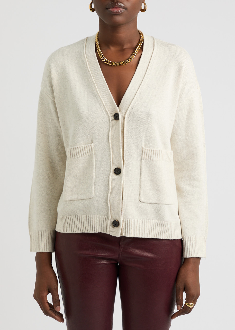 Rails Lindi Cotton-blend Cardigan In Beige