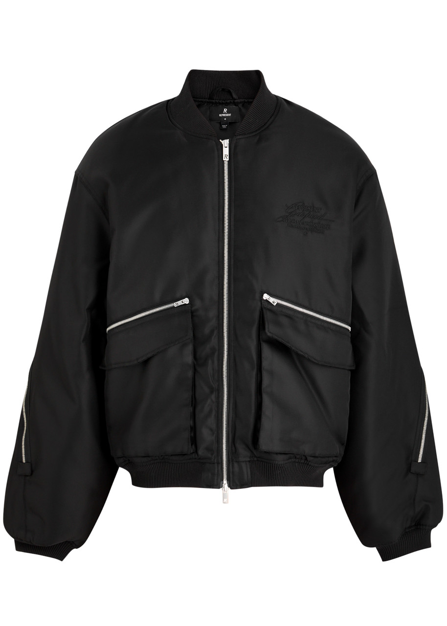 Represent Jacket In Black