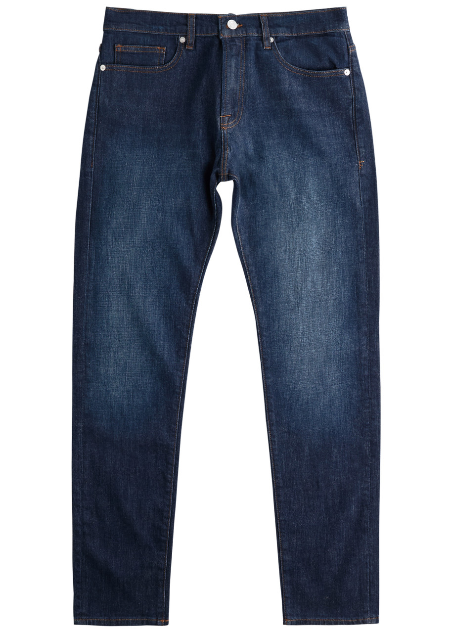Frame Denim Modern Pacific View Straight Jean In Blue