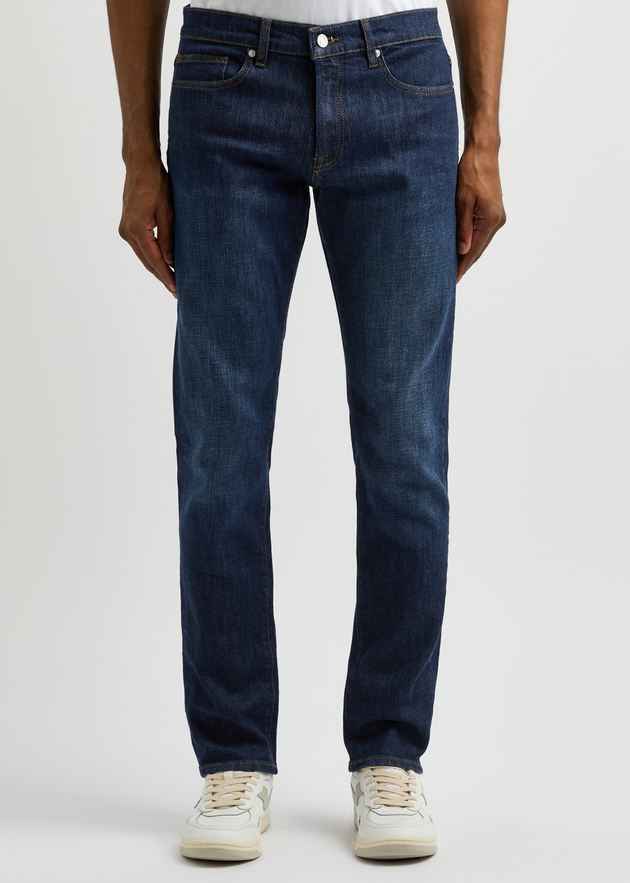 Frame Denim Modern Pacific View Straight Jean In Blue