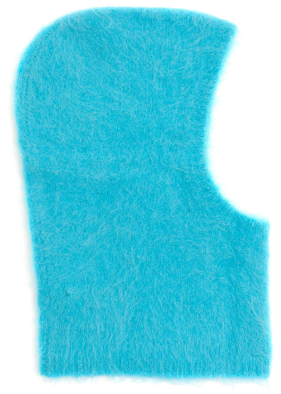 American Vintage Bymi Wool-blend Balaclava In Blue