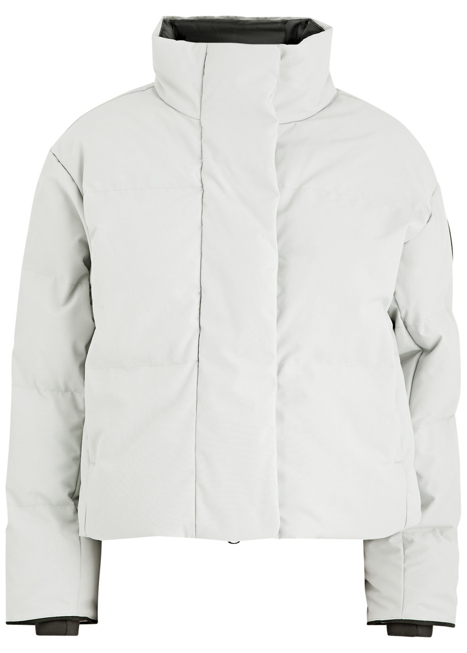 Canada Goose Grandview Cropped Quilted Arctic-tech Jacket - Grey
