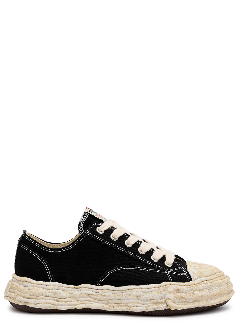 Maison Mihara Yasuhiro Peterson 23 Canvas Sneakers In Black