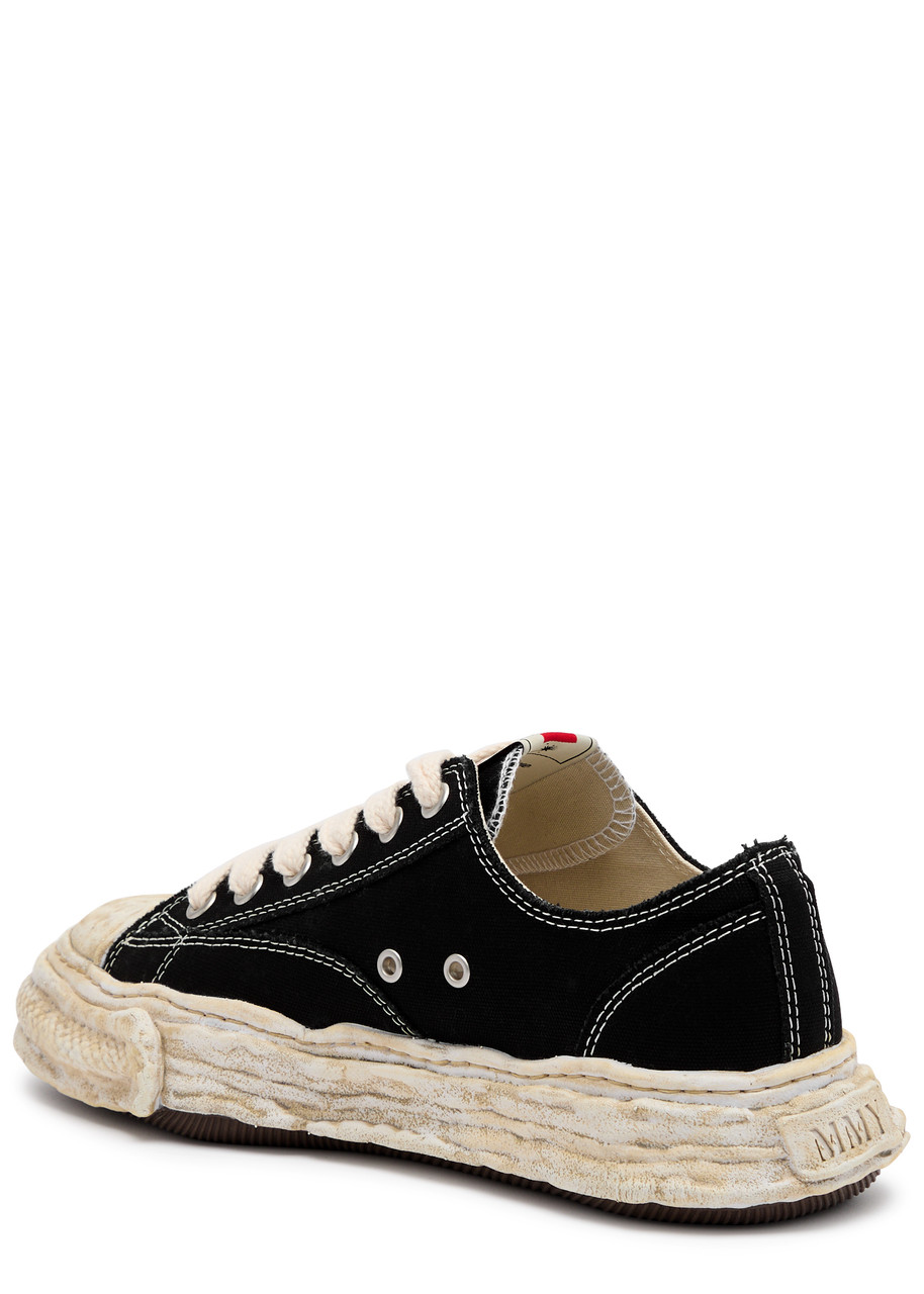 Maison Mihara Yasuhiro Peterson 23 Canvas Sneakers In Black