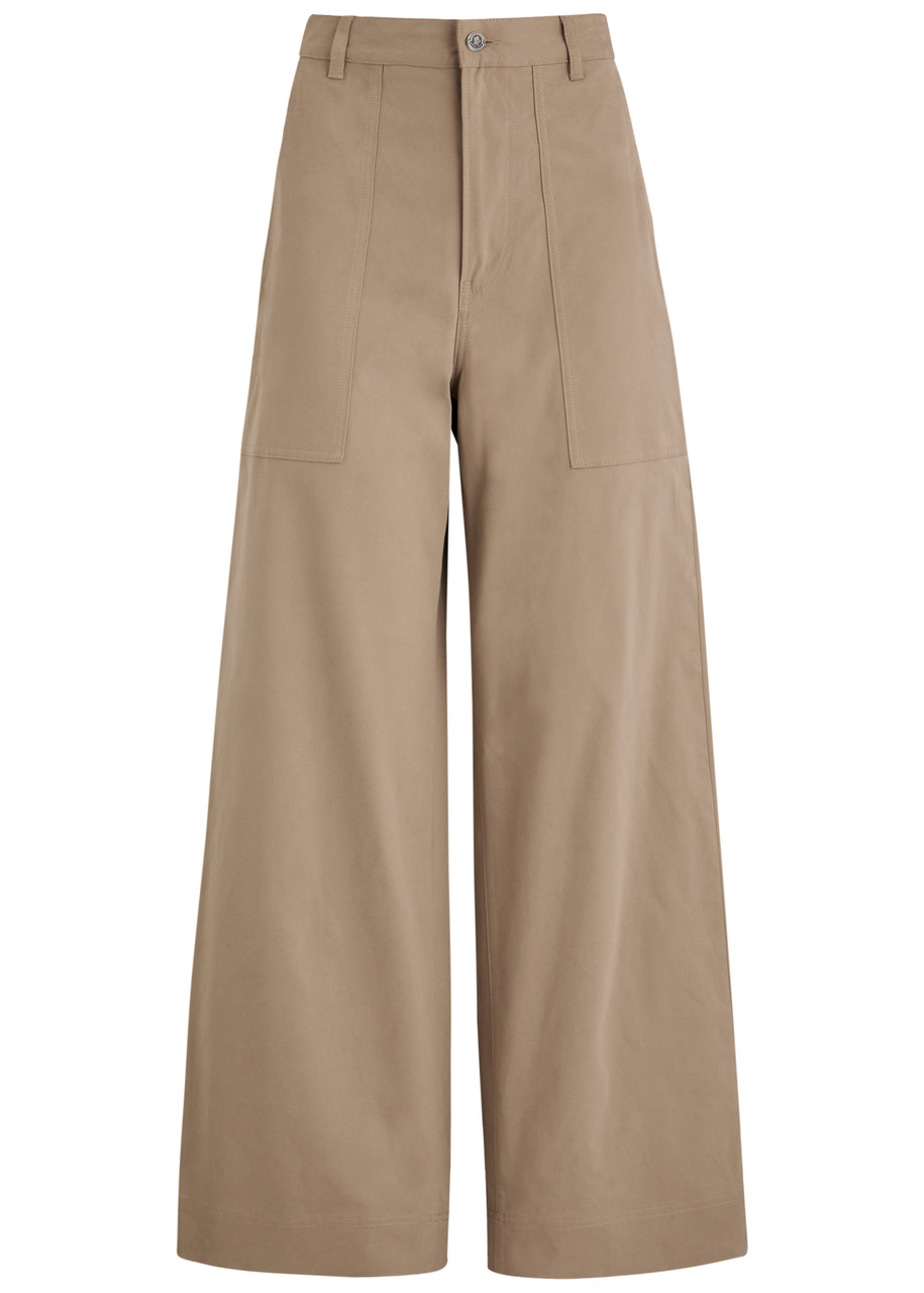 Moncler Straight Pants In Camel
