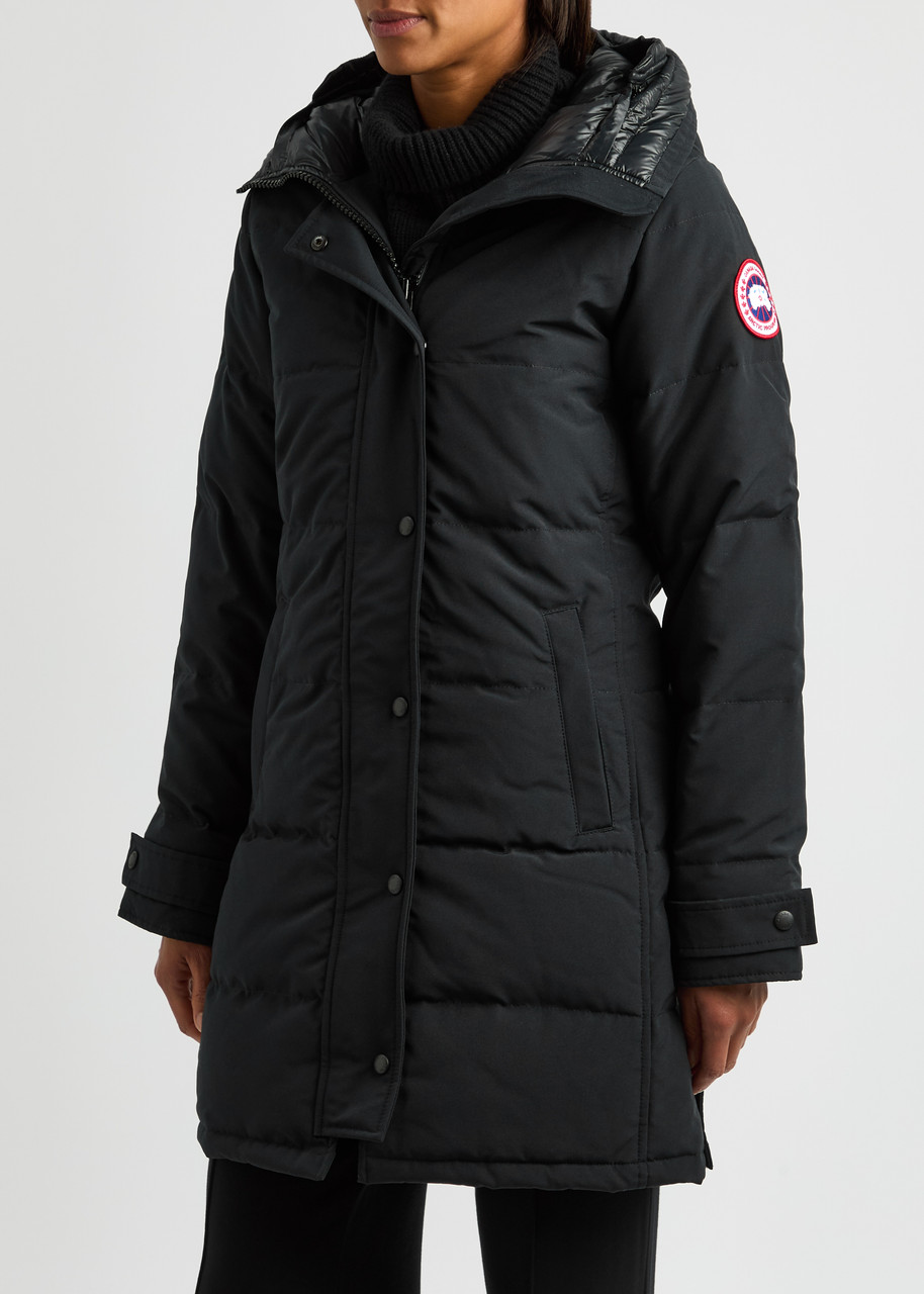 Canada Goose Black Shelburne Parka In Black