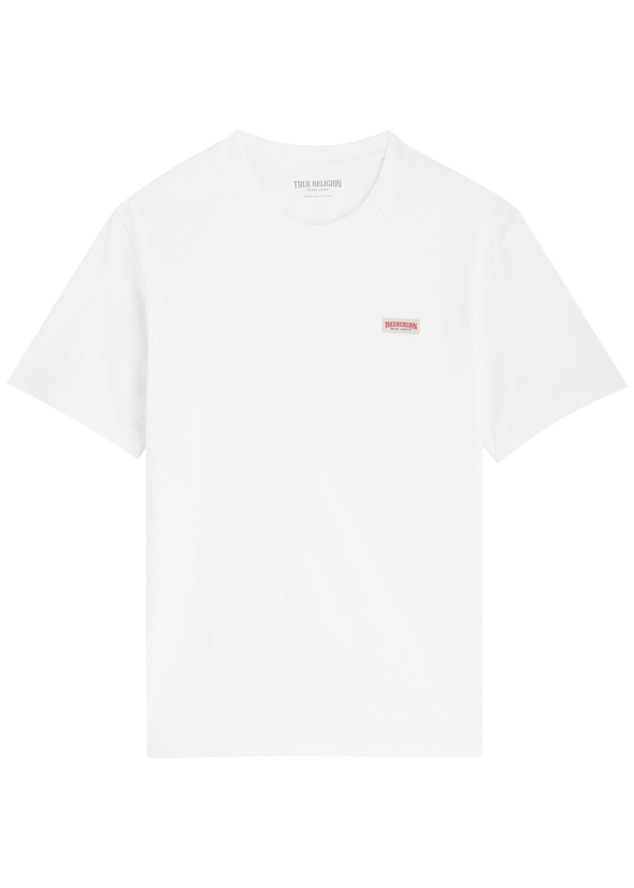 True Religion Logo Cotton T-shirt - White