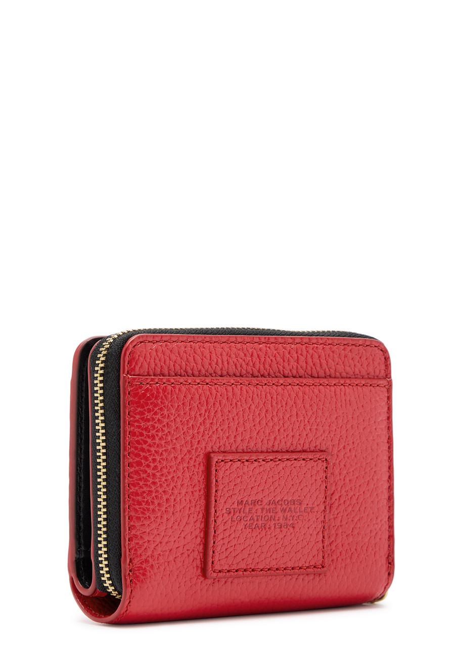  Marc Jacobs The Wallet Grained Leather Wallet - Red - One Size 