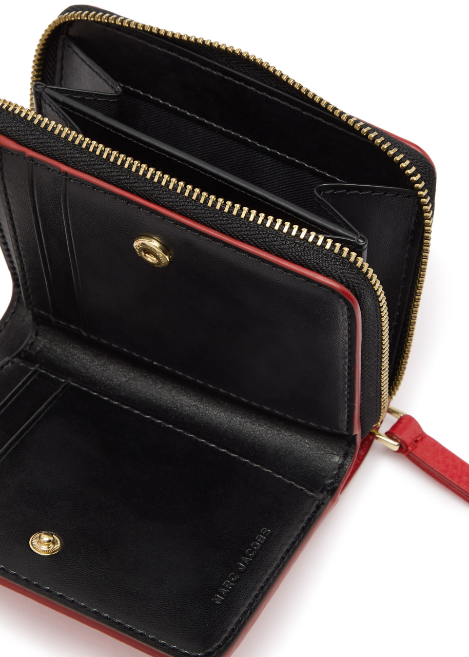  Marc Jacobs The Wallet Grained Leather Wallet - Red - One Size 