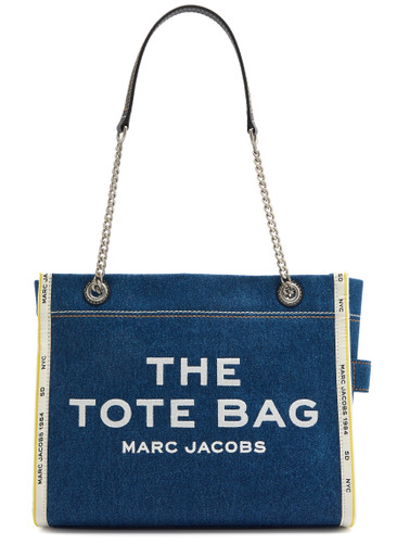 MARC JACOBS The Tote medium denim tote | Harvey Nichols