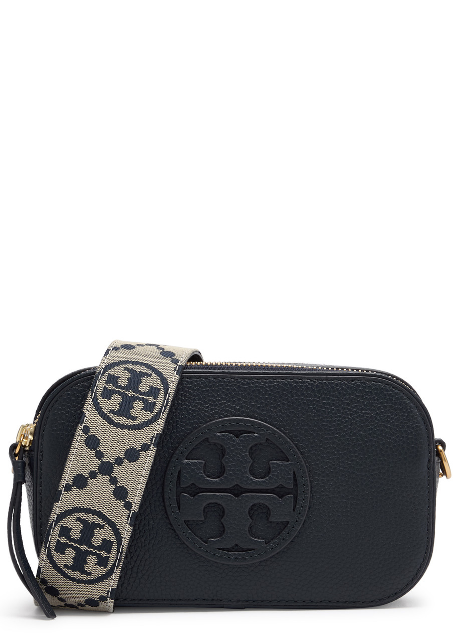 Tory Burch Miller Mini Leather Cross-body bag - Navy