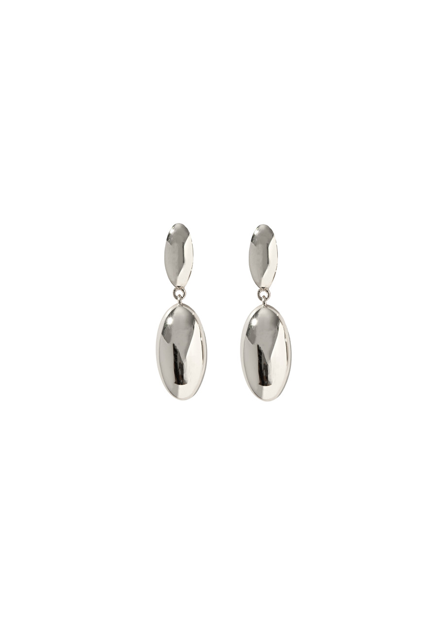 Otiumberg Pebble Sterling Silver Drop Earrings - One Size