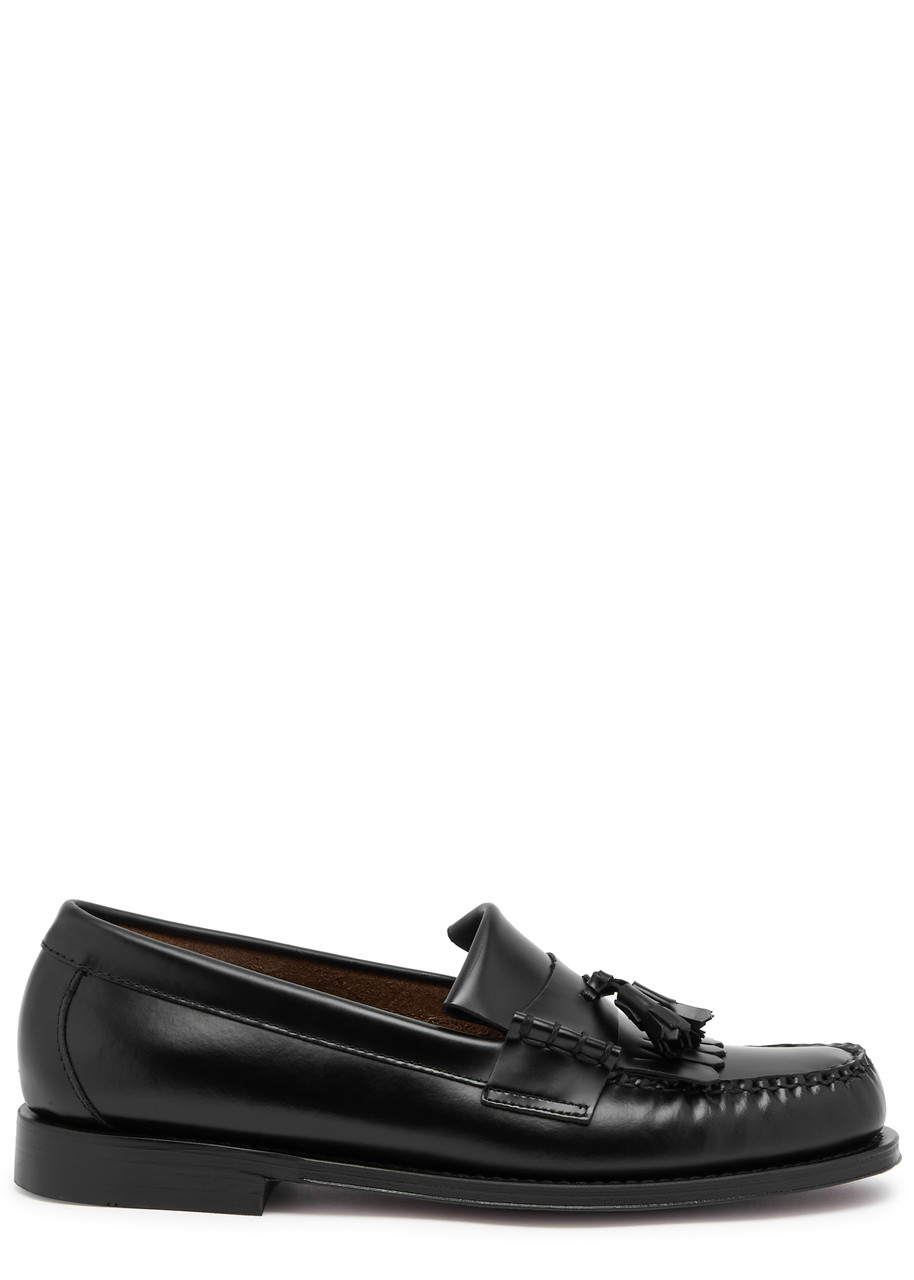 G.h. Bass & Co G.h. Bass Co. Esther Kiltie Weejuns Tassel Detailed Loafers In Black