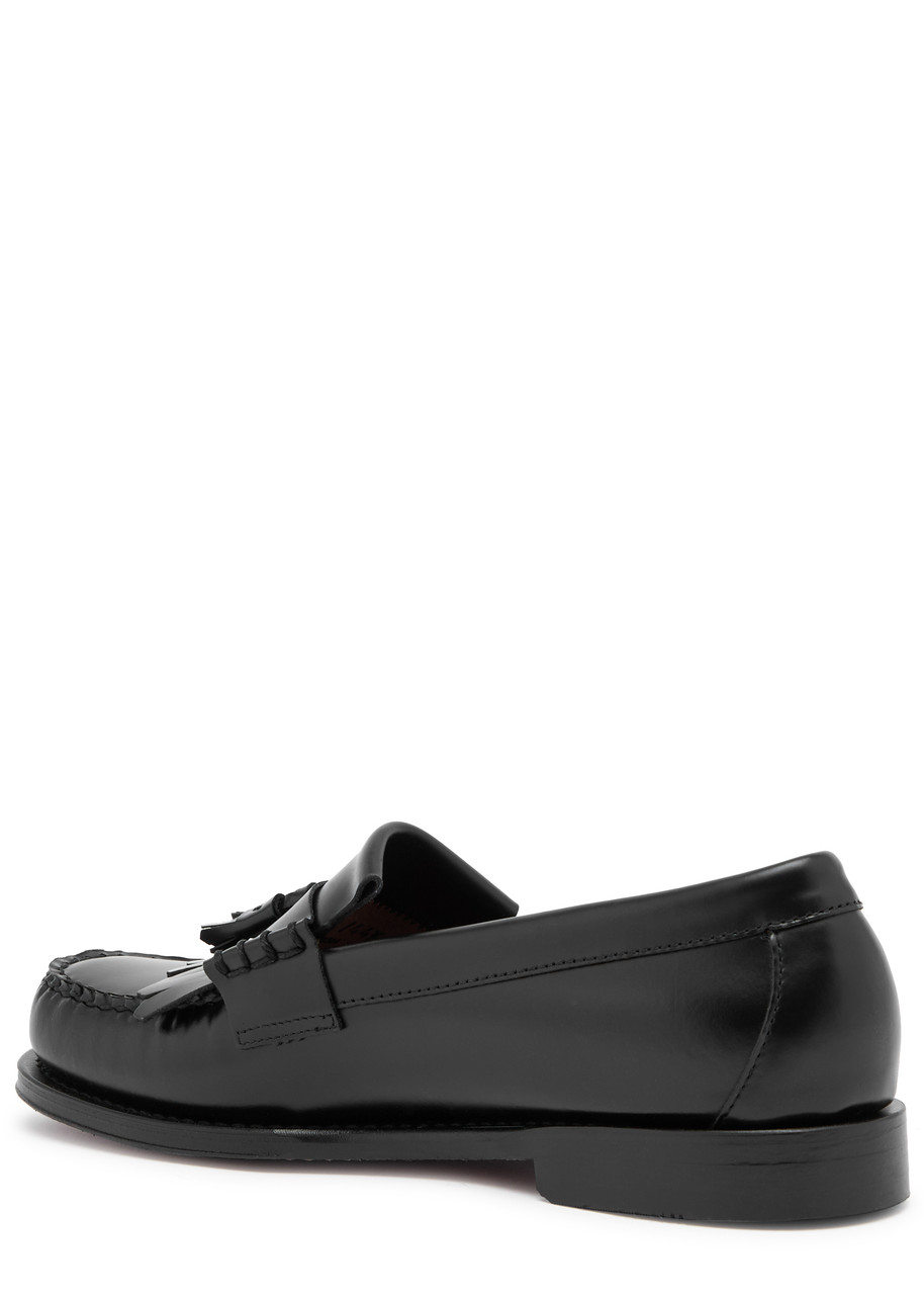 G.h. Bass & Co G.h. Bass Co. Esther Kiltie Weejuns Tassel Detailed Loafers In Black
