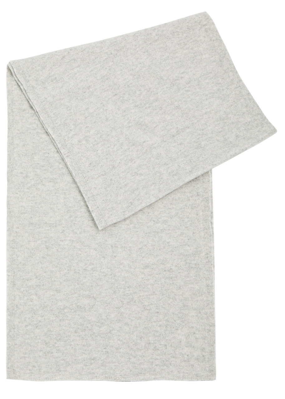 Loop Cashmere Lofty Cashmere Scarf In Light Grey