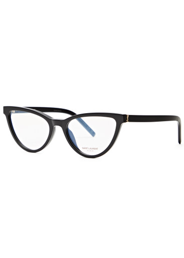 SAINT LAURENT: Cat-eye optical glasses