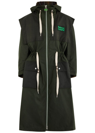 Barbour｜COATS (Barbour x GANNI WAX TRENCH Coat (LWX1450 21804_GROT_1__88391.1730462796