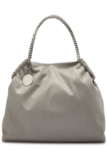 STELLA MCCARTNEY Falabella drawstring faux suede tote STELLA MCCARTNEY Falabella drawstring faux suede tote