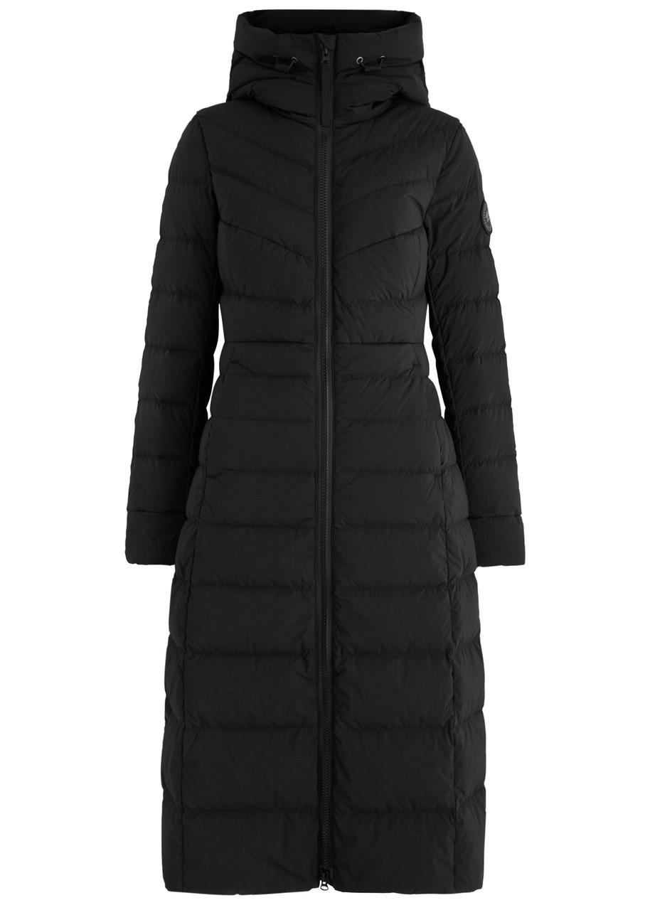 Canada Goose Clair Quilted Shell Coat - Black - M (UK12 / M)