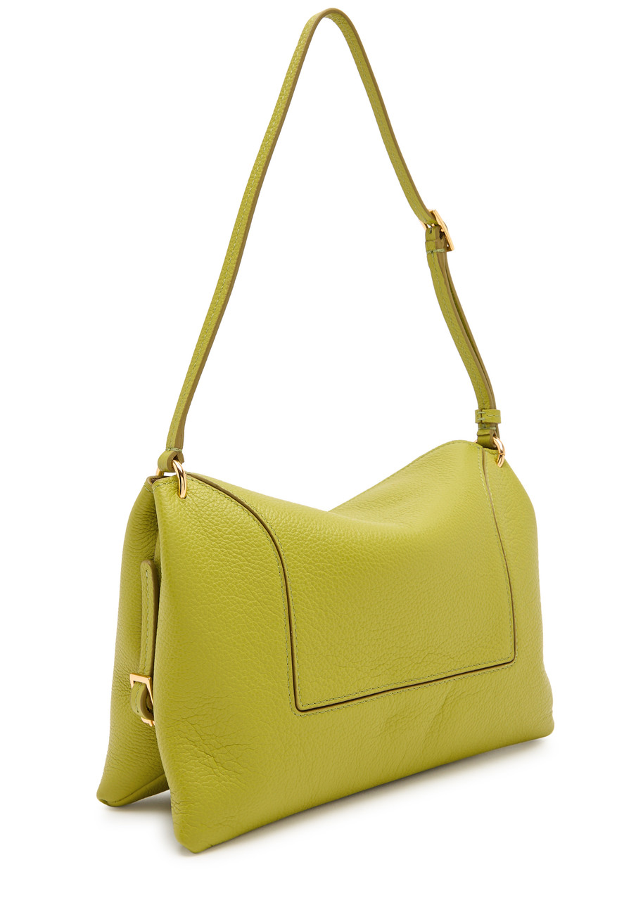 Wandler Penelope Slouch Leather Cross-body Bag In Green