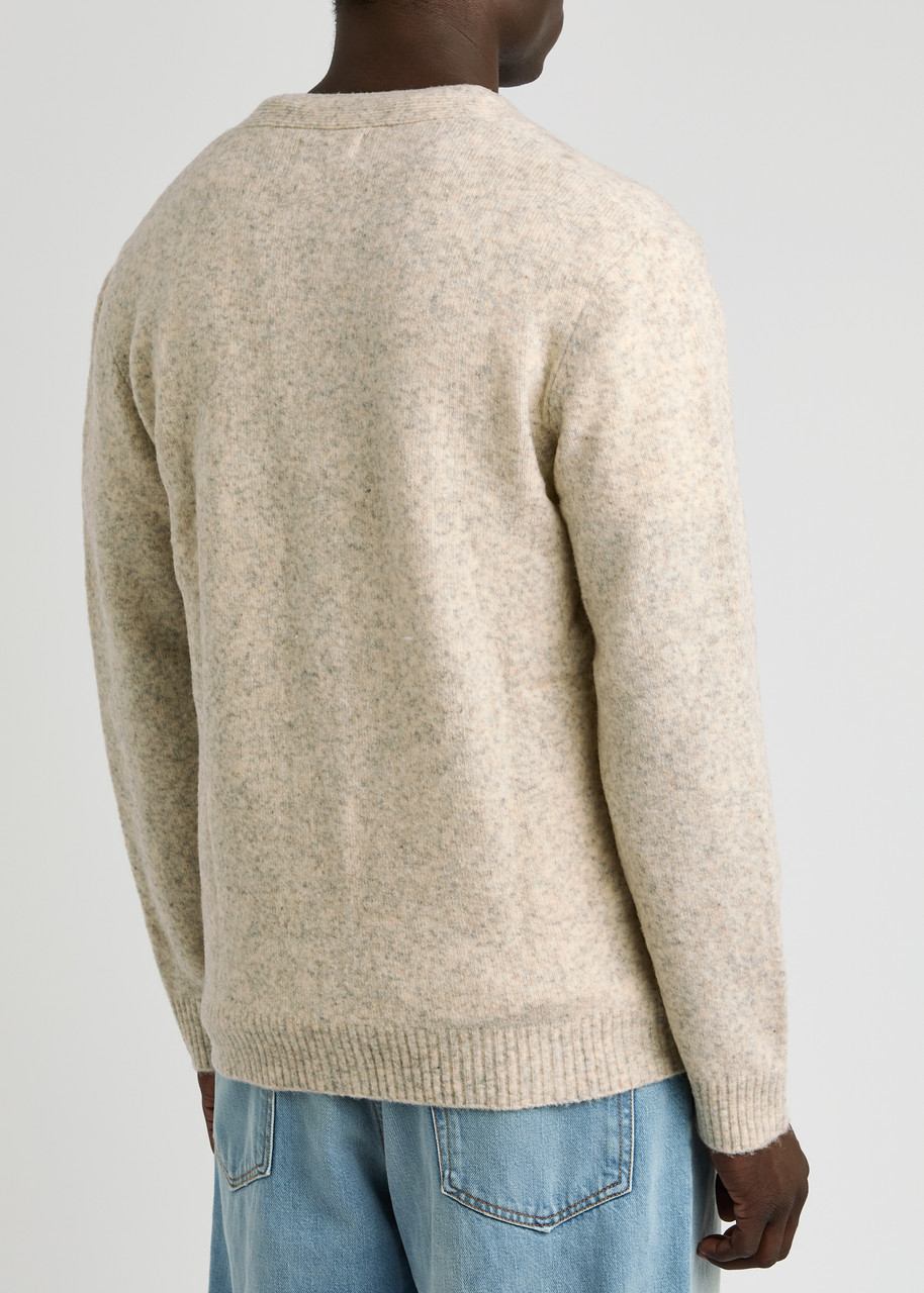  Nn07 John Wool-blend Cardigan - Beige - L 
