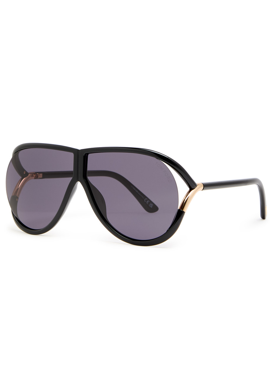 Tom Ford Axel D-frame Sunglasses - Black - One Size