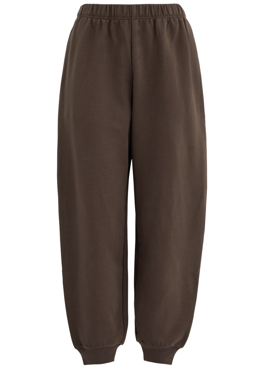 Frame Travel Cotton-blend Sweatpants - Dark Brown - M (UK12 / M)