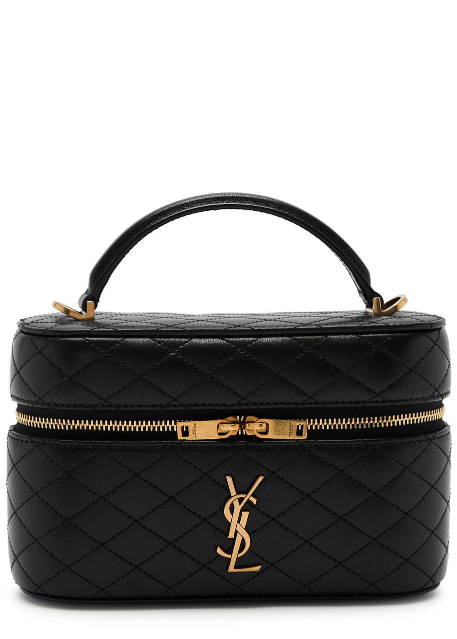 Saint Laurent Gaby Vanity Leather Cross-body bag - Black - One Size