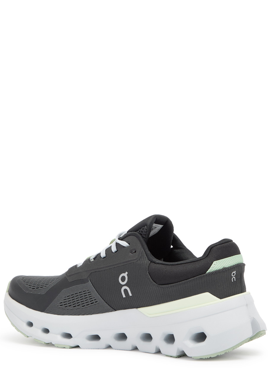 On Cloud 5 Panelled Mesh Sneakers In Grey