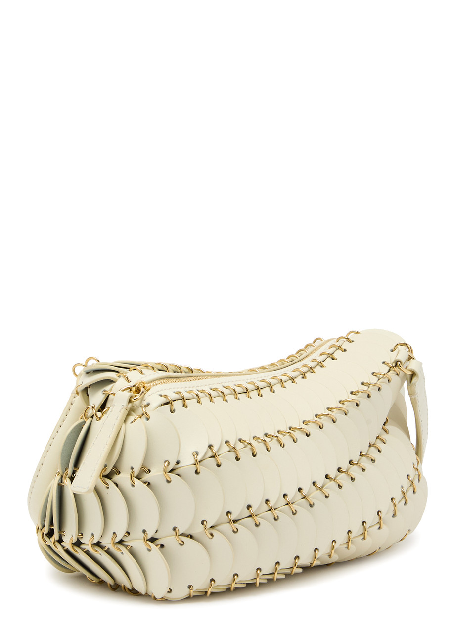 Rabanne Paco Cross Body Bag In Gold