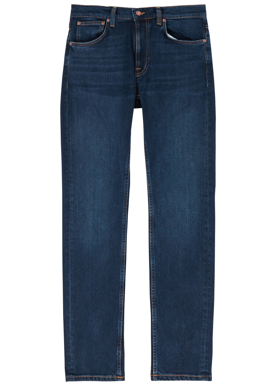 Nudie Jeans Lean Dean Slim-leg Jeans - Dark Blue - 28 (W28 /xs)