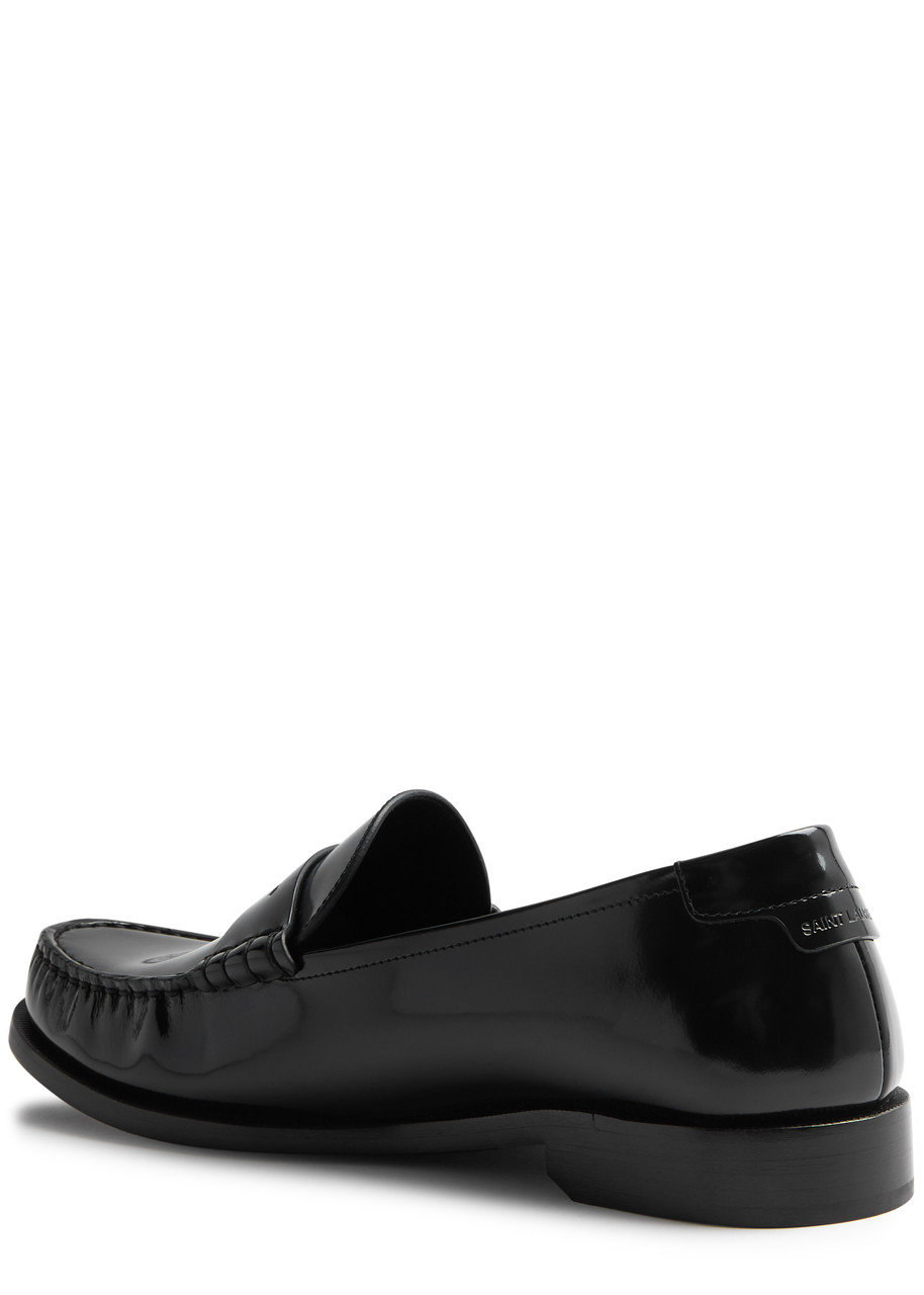 Saint Laurent Loafers In Black