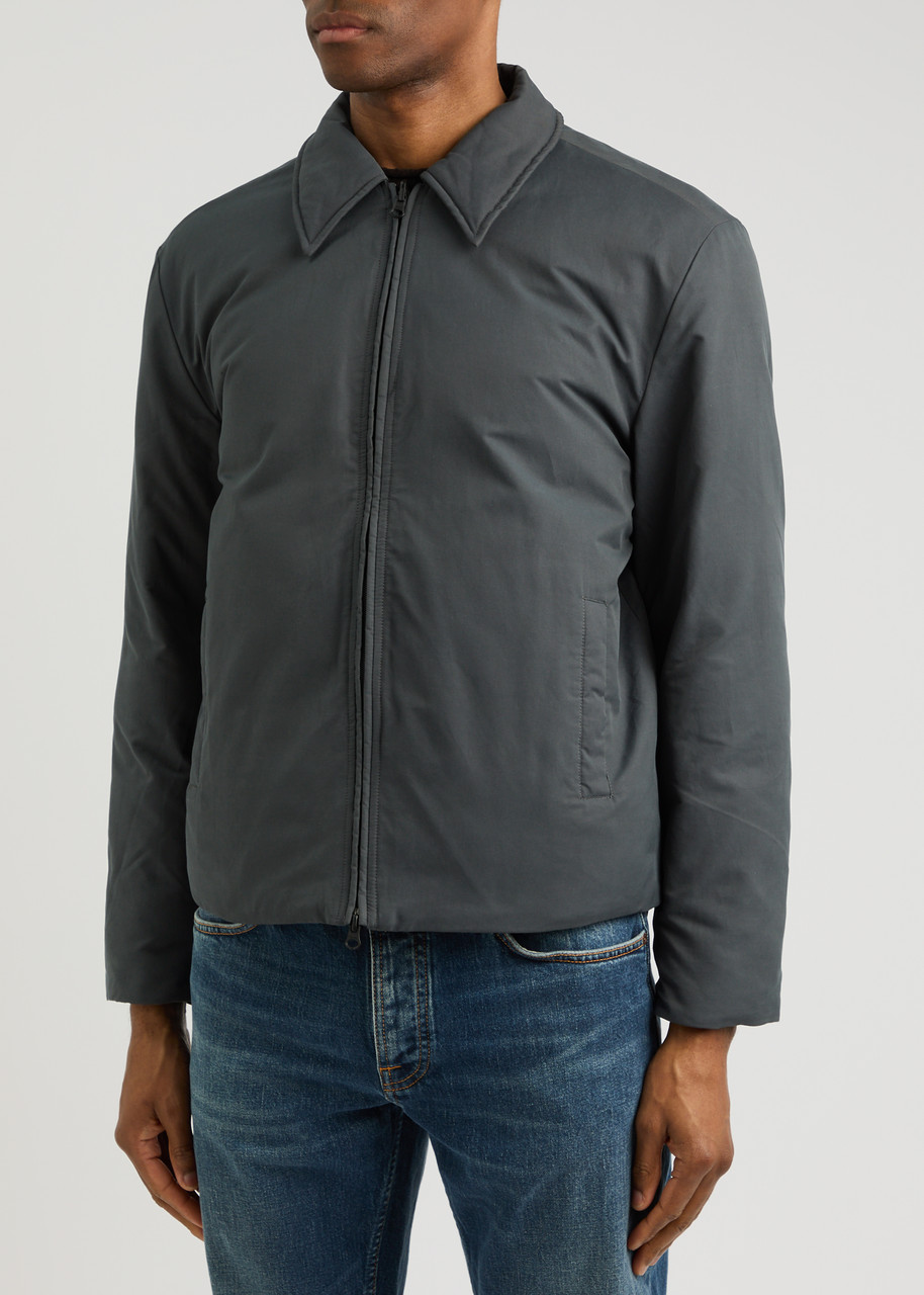  Paige March Padded Cotton-blend Jacket - Grey - L 