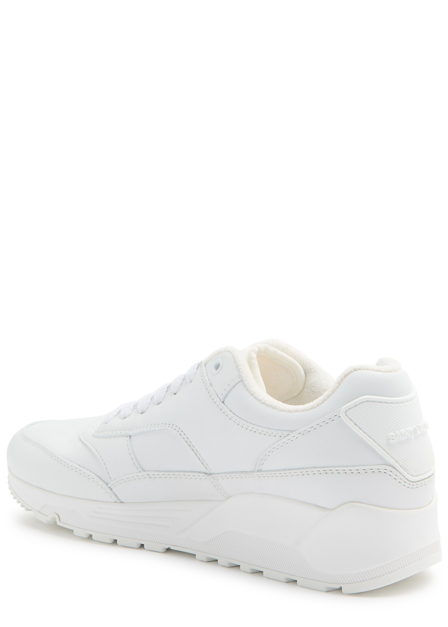 Saint Laurent Bump Sneakers In White