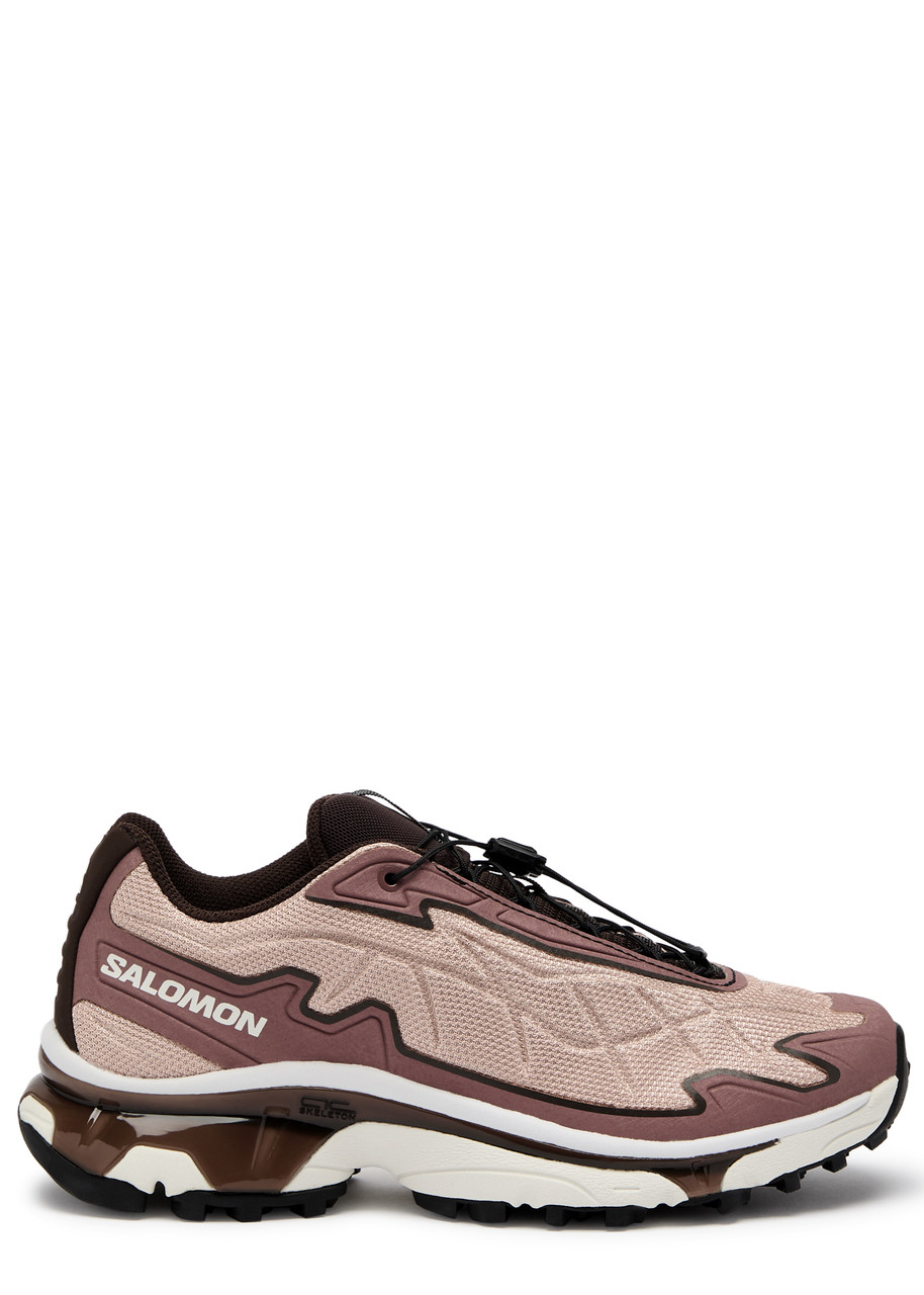 Salomon Xt-slate Panelled Mesh Sneakers In Pink