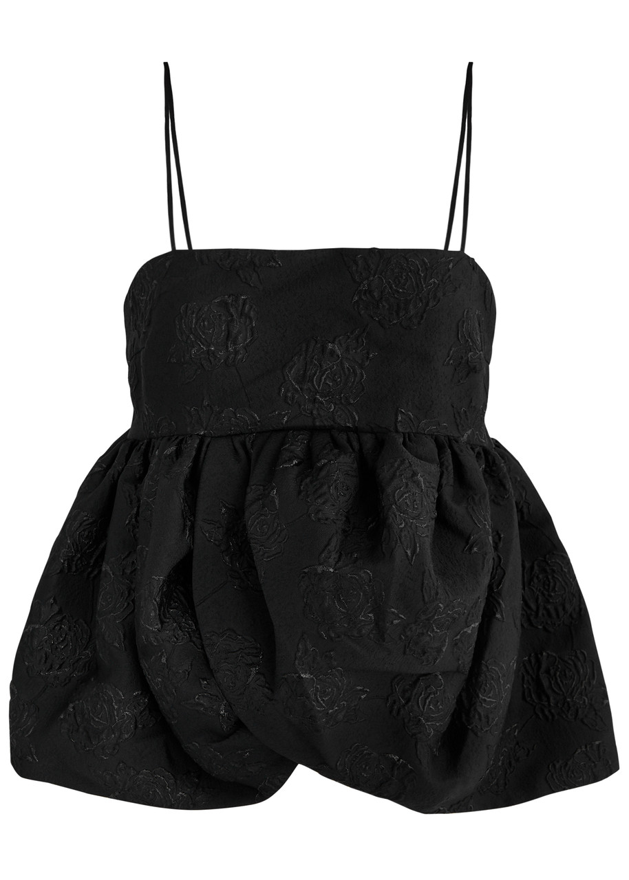 Rotate Birger Christensen Jacquard Patterned In Black