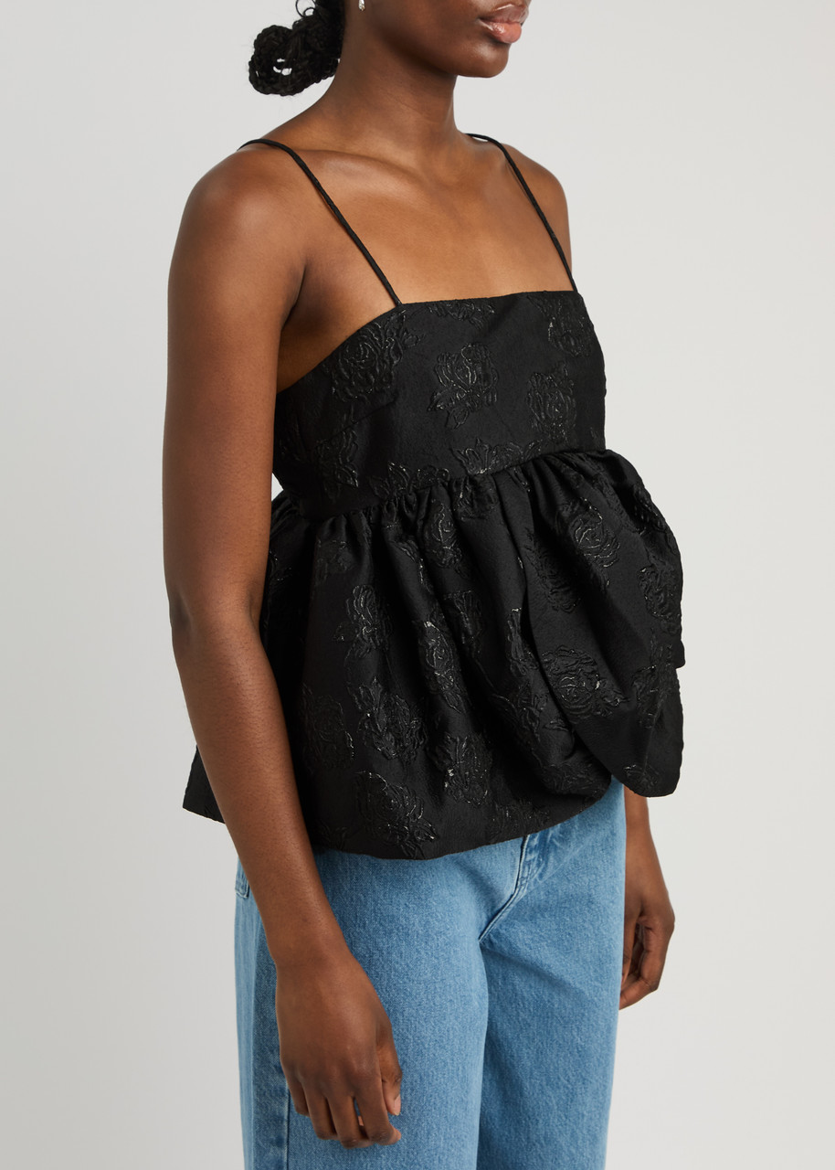 Rotate Birger Christensen Jacquard Patterned In Black
