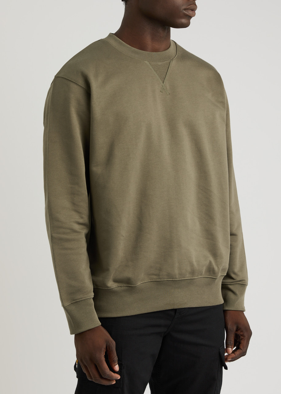 Norse Projects Norse Standard Cotton Sweatshirt In Green