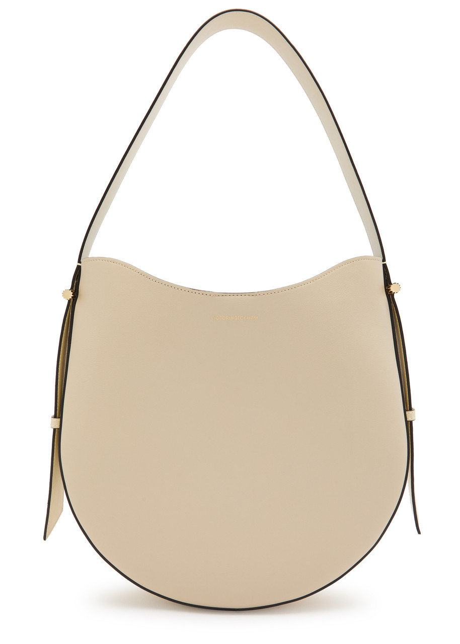 Victoria Beckham Dia Leather Shoulder Bag In Ivory