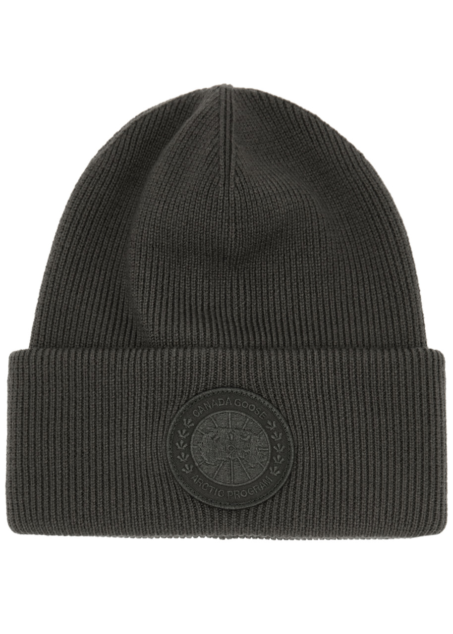 Canada Goose Arctic Toque Wool Beanie – Grey – One Size