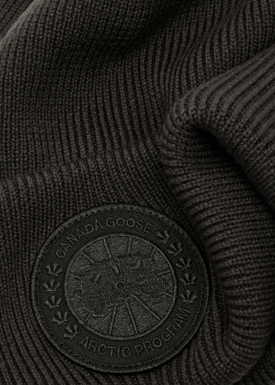  Canada Goose Arctic Toque Wool Beanie - Grey - One Size 