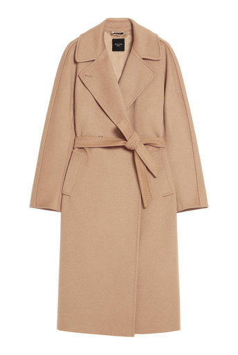 【MAX MARA】Oversized wool and cashmere trench coat Max Mara Oversized Wool-And-Cashmere Coat in Gray | Lyst
