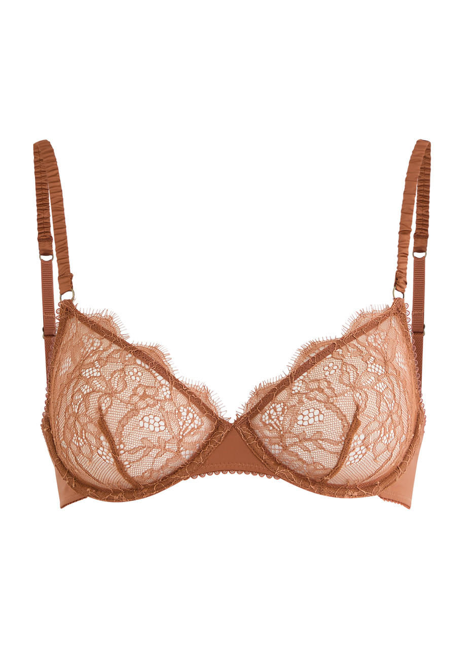 Love Stories Romeo Lace Underwired bra - Brown - 34B (34B)