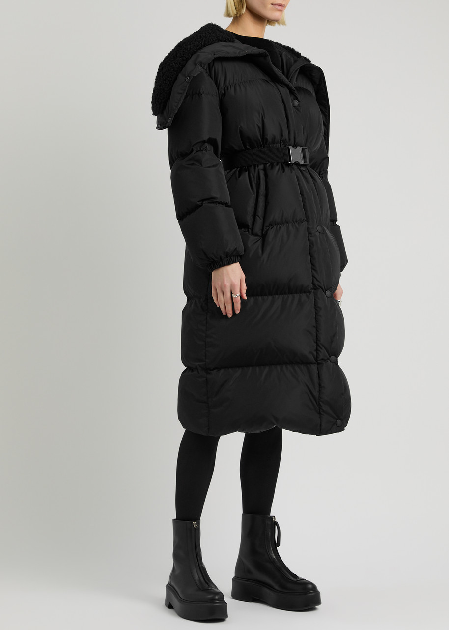 Moncler Bruneaux Coat In Black