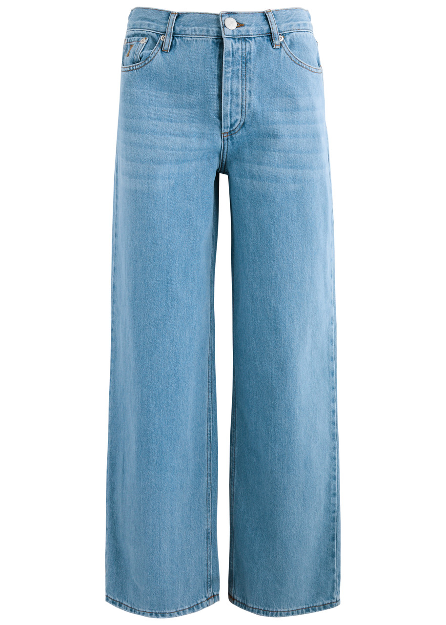 By Malene Birger Vinola Wide-leg Jeans In Denim