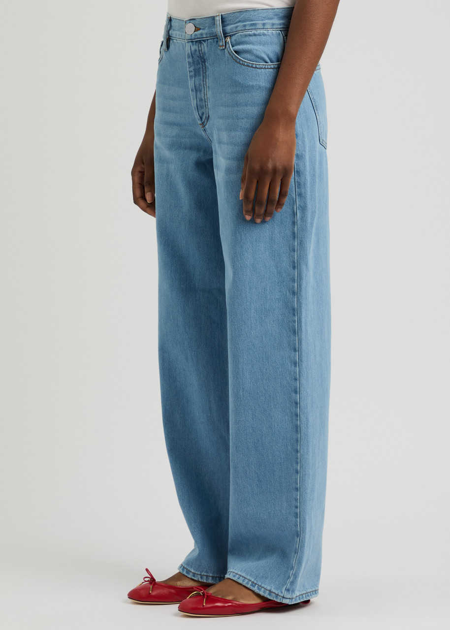 By Malene Birger Vinola Wide-leg Jeans In Denim