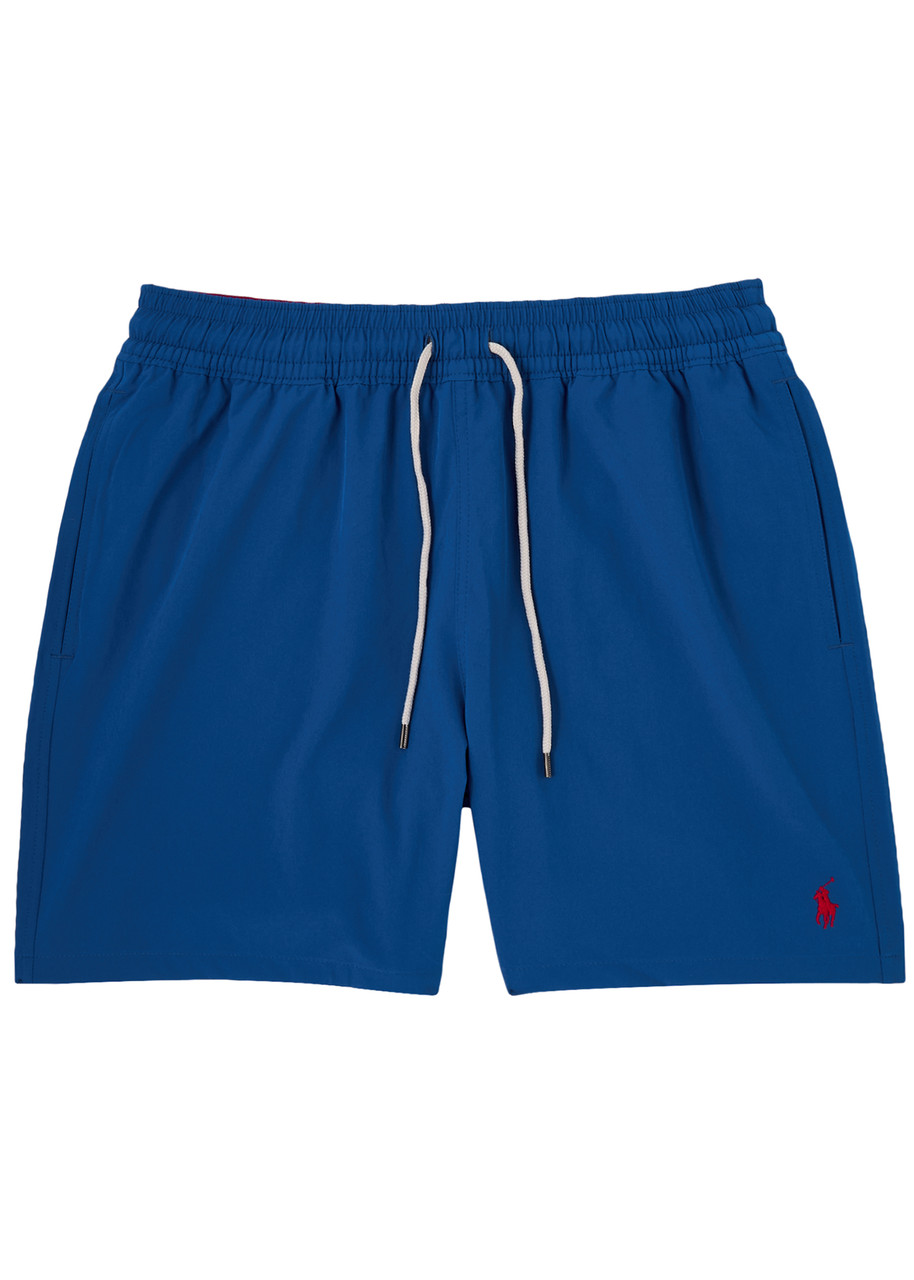 Polo Ralph Lauren Logo Shell Swim Shorts - Blue - S